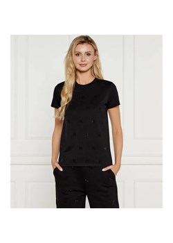 Karl Lagerfeld T-shirt Rhinestone | Regular Fit ze sklepu Gomez Fashion Store w kategorii Bluzki damskie - zdjęcie 184601341