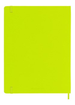 Moleskine Notatnik w kolorze limonkowym - 19 x 25 cm ze sklepu Limango Polska w kategorii Akcesoria biurowe - zdjęcie 184601583