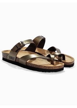Sunbay Japonki &quot;Tulipe&quot; w kolorze złotym ze sklepu Limango Polska w kategorii Klapki damskie - zdjęcie 184601712