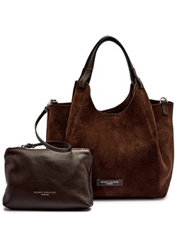 GIANNI CHIARINI Skórzana torebka na ramię + saszetka DUA ze sklepu Gomez Fashion Store w kategorii Torby Shopper bag - zdjęcie 184604300