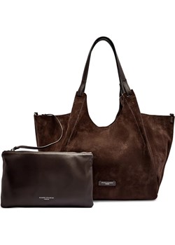 GIANNI CHIARINI Skórzana shopperka + saszetka ze sklepu Gomez Fashion Store w kategorii Torby Shopper bag - zdjęcie 184604301