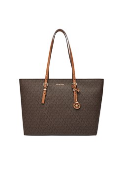 Torebka MICHAEL Michael Kors Quinn 30T5GQNT9B Brązowy ze sklepu eobuwie.pl w kategorii Torby Shopper bag - zdjęcie 184604372