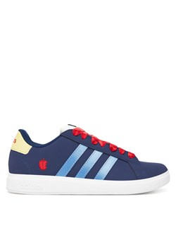 Sneakersy adidas Disney Snow White Grand Court 00s JQ6680 Granatowy ze sklepu eobuwie.pl w kategorii Buty sportowe dziecięce - zdjęcie 184604380