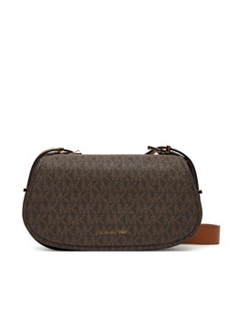 Torebka MICHAEL Michael Kors Lydia 32S5GL0C1B Brązowy ze sklepu eobuwie.pl w kategorii Listonoszki - zdjęcie 184604472