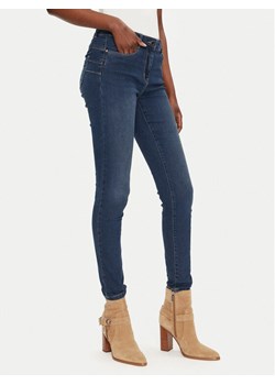 Morgan Jeansy 241-PARDA Granatowy Slim Fit ze sklepu MODIVO w kategorii Jeansy damskie - zdjęcie 184605090