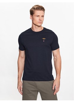 Aeronautica Militare T-Shirt 251TS1580J372 Granatowy Regular Fit ze sklepu MODIVO w kategorii T-shirty męskie - zdjęcie 184605101