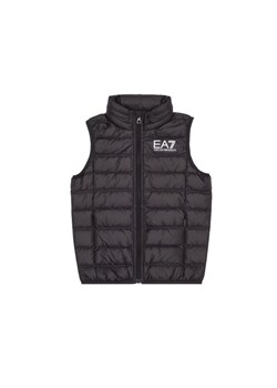 EA7 Emporio Armani Kamizelka 7B000034AF12477 Czarny Regular Fit ze sklepu MODIVO w kategorii Kamizelki męskie - zdjęcie 184605161