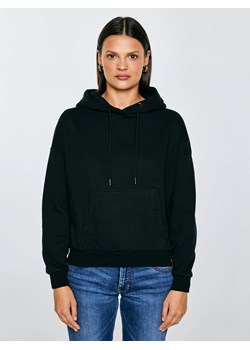 Bluza damska z kapturem czarna Susana 906 ze sklepu Big Star w kategorii Bluzy damskie - zdjęcie 184606162