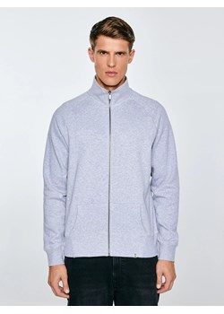 Bluza męska rozpinana szara Madorol 901 ze sklepu Big Star w kategorii Bluzy męskie - zdjęcie 184606171
