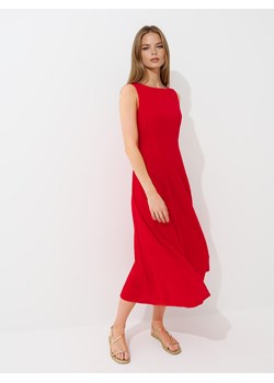 Mohito - Czerwona sukienka maxi - czerwony ze sklepu Mohito w kategorii Sukienki - zdjęcie 184606293