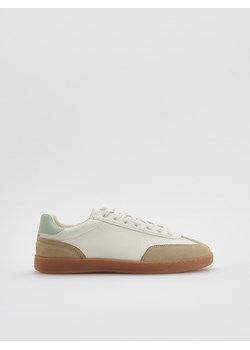 Reserved - Sneakersy z kontrastowymi elementami - biały ze sklepu Reserved w kategorii Buty sportowe damskie - zdjęcie 184606452