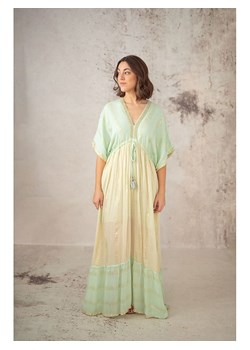 Lula Natura Sukienka w kolorze żółto-turkusowym ze sklepu Limango Polska w kategorii Sukienki - zdjęcie 184606734