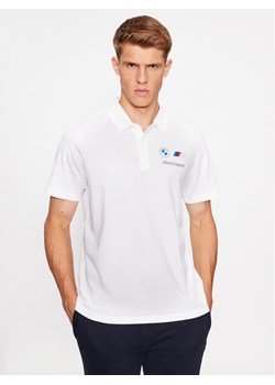Puma Polo Bmw Mms Ess 621312 Biały Regular Fit ze sklepu MODIVO w kategorii T-shirty męskie - zdjęcie 184608143