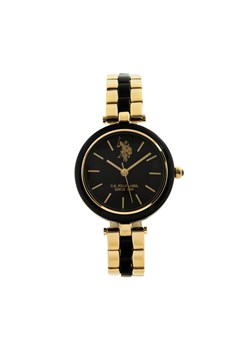 U.S. Polo Assn. Zegarek USP8362BK Złoty ze sklepu MODIVO w kategorii Zegarki - zdjęcie 184608221