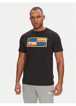 Puma T-Shirt Graphics Box 684827 Czarny Regular Fit ze sklepu MODIVO w kategorii T-shirty męskie - zdjęcie 184608240