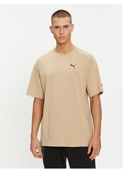 Puma T-Shirt Rad/Cal 678913 Beżowy Relaxed Fit ze sklepu MODIVO w kategorii T-shirty męskie - zdjęcie 184608304