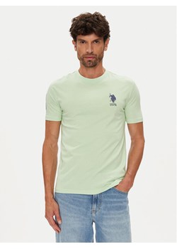 U.S. Polo Assn. T-Shirt MUP3311 Zielony Slim Fit ze sklepu MODIVO w kategorii T-shirty męskie - zdjęcie 184608310
