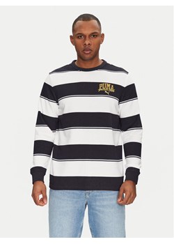 Puma Bluza Class Striped 684647 Granatowy Regular Fit ze sklepu MODIVO w kategorii Bluzy męskie - zdjęcie 184608381
