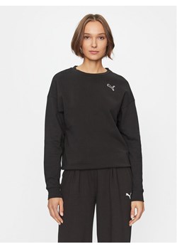 Puma Bluza Better Essentials 675987 Czarny Comfort Fit ze sklepu MODIVO w kategorii Bluzy damskie - zdjęcie 184608383