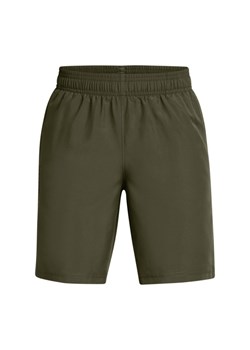 Chłopięce spodenki treningowe Under Armour UA Tech Woven Wordmark Short - khaki ze sklepu Sportstylestory.com w kategorii Spodenki chłopięce - zdjęcie 184610872
