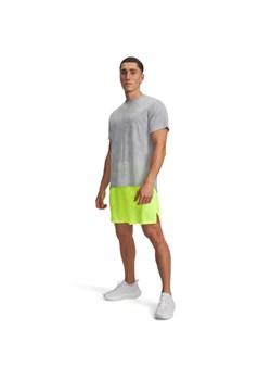 Męskie spodenki do biegania Under Armour UA Launch 7\'\' Short - żółte ze sklepu Sportstylestory.com w kategorii Spodenki męskie - zdjęcie 184611180