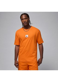 T-shirt męski Jordan Brooklyn - Pomarańczowy ze sklepu Nike poland w kategorii T-shirty męskie - zdjęcie 184611281