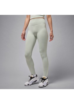Damskie legginsy z wysokim stanem Dri-FIT Jordan Sport - Szary ze sklepu Nike poland w kategorii Spodnie damskie - zdjęcie 184611320