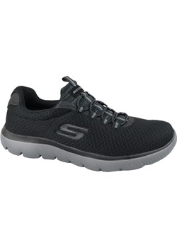 Buty Skechers Summits M 52811-BKCC czarne ze sklepu ButyModne.pl w kategorii Buty sportowe męskie - zdjęcie 184611881