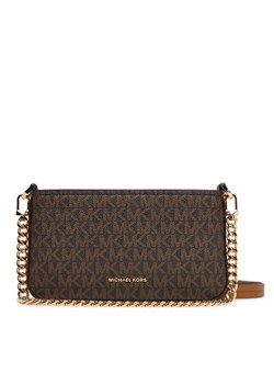 Torebka MICHAEL Michael Kors Bryant Small 32S5GYTU0B Brązowy ze sklepu eobuwie.pl w kategorii Listonoszki - zdjęcie 184612173