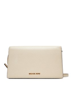 Torebka MICHAEL Michael Kors Jet Set Medium 32S4GJ6C6L Écru ze sklepu eobuwie.pl w kategorii Listonoszki - zdjęcie 184612231