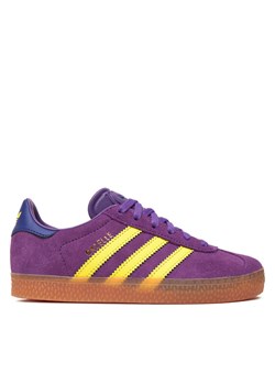 Sneakersy adidas Gazelle JP7131 Fioletowy ze sklepu eobuwie.pl w kategorii Buty sportowe dziecięce - zdjęcie 184612263