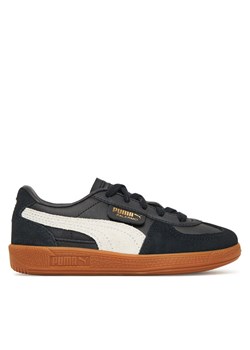 Sneakersy Puma Palermo Lth Ps 397276 03 Czarny ze sklepu eobuwie.pl w kategorii Buty sportowe dziecięce - zdjęcie 184612273