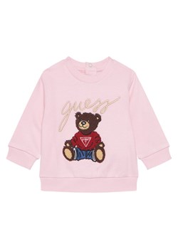 Guess Bluza H5YT00 KAX74 Różowy Regular Fit ze sklepu MODIVO w kategorii Bluzy i swetry - zdjęcie 184613261