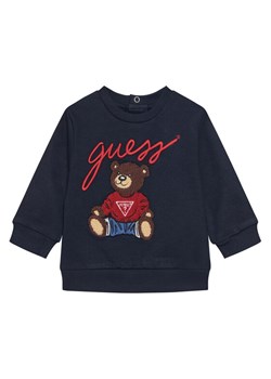 Guess Bluza H5YT00 KAX74 Granatowy Regular Fit ze sklepu MODIVO w kategorii Bluzy i swetry - zdjęcie 184613320