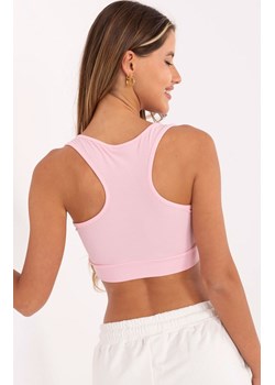 Jasnoróżowy sportowy crop top HG-TP-5445.47, Kolor różowy, Rozmiar S, Rue Paris ze sklepu Intymna w kategorii Biustonosze - zdjęcie 184614323