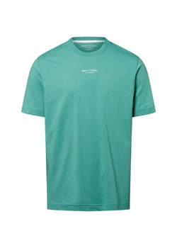 Marc O'Polo Koszulka męska Mężczyźni Bawełna szmaragdowy jednolity ze sklepu vangraaf w kategorii T-shirty męskie - zdjęcie 184615500
