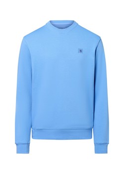 Scotch & Soda Bluza męska Mężczyźni Bawełna niebieski jednolity ze sklepu vangraaf w kategorii Bluzy męskie - zdjęcie 184615514