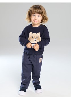 Sinsay - Sweter z aplikacją szopa - granatowy ze sklepu Sinsay w kategorii Bluzy i swetry - zdjęcie 184616993