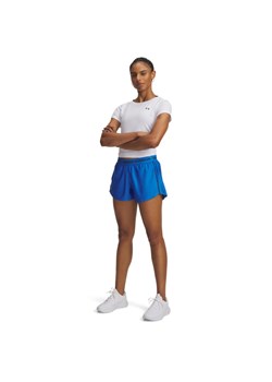 Damskie spodenki treningowe Under Armour Tech Play Up Shorts - niebieskie ze sklepu Sportstylestory.com w kategorii Szorty - zdjęcie 184618450