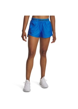 Damskie spodenki treningowe Under Armour Tech Play Up Shorts - niebieskie ze sklepu Sportstylestory.com w kategorii Szorty - zdjęcie 184618451