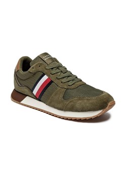 Tommy Hilfiger Sneakersy RUNNER EVO | z dodatkiem skóry ze sklepu Gomez Fashion Store w kategorii Buty sportowe męskie - zdjęcie 184618512