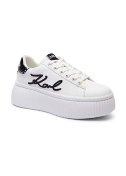 Karl Lagerfeld Skórzane sneakersy KREEPER LO ze sklepu Gomez Fashion Store w kategorii Buty sportowe damskie - zdjęcie 184618521