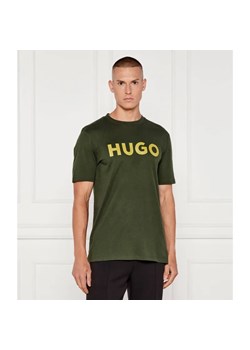 HUGO T-shirt Dulivio | Regular Fit ze sklepu Gomez Fashion Store w kategorii T-shirty męskie - zdjęcie 184618554