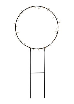 STAR Trading Lampa ogrodowa LED &quot;Barlumi&quot; w kolorze czarnym - wys. 84 cm ze sklepu Limango Polska w kategorii Oświetlenie ogrodowe - zdjęcie 184619100