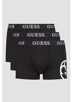 GUESS Zestaw czarnej męskiej bielizny bokserki 3 Pack, Rozmiar XXL ze sklepu outfit.pl w kategorii Majtki męskie - zdjęcie 184619911