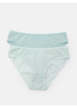 Sinsay - Majtki figi 2 pack - wielobarwny ze sklepu Sinsay w kategorii Majtki damskie - zdjęcie 184623050