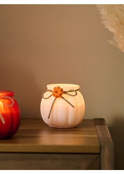 Sinsay - Świeca zapachowa Pumpkin - biały ze sklepu Sinsay w kategorii Świece i dyfuzory - zdjęcie 184623103