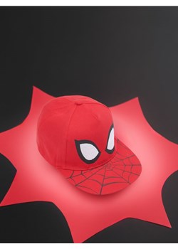 Sinsay - Czapka z daszkiem Spiderman - czerwony ze sklepu Sinsay w kategorii Czapki dziecięce - zdjęcie 184623131