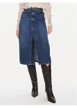 TWINSET Spódnica jeansowa 241TP2661 Granatowy Regular Fit ze sklepu MODIVO w kategorii Spódnice - zdjęcie 184623200