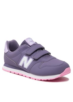 New Balance Sneakersy GV500BB1 Fioletowy ze sklepu MODIVO w kategorii Buty sportowe damskie - zdjęcie 184623271
